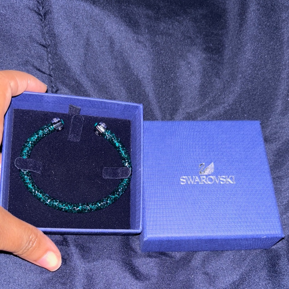 Swarovski Green Crystal Bracelet